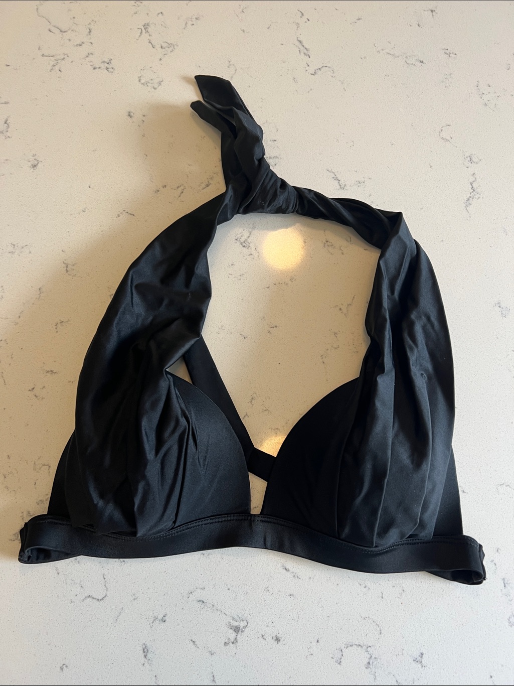 Old Navy Black Halter Bikini Top
